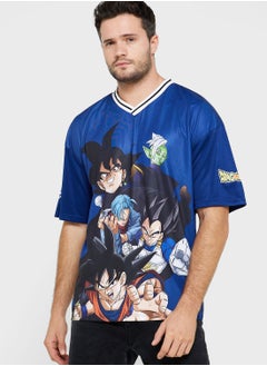 Buy Dragon Ball Z Men's Over Sized T-Shirt in Saudi Arabia