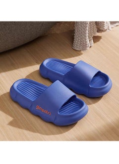 اشتري Pillow Slippers for Women and Men Non Slip Quick Drying Shower Slides Bathroom Sandals Ultra Cushion Thick Sole في الامارات