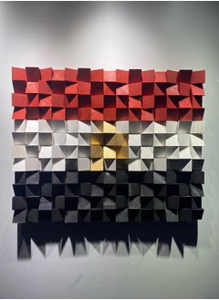 اشتري Egyptian Flag Wood Panel By Woodeometry في مصر