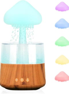 Buy Oasisgalore Rain Cloud Humidifier Mushroom Essential Oil Diffuser with 7 Colors Light Aroma Diffuser for Office Home in UAE