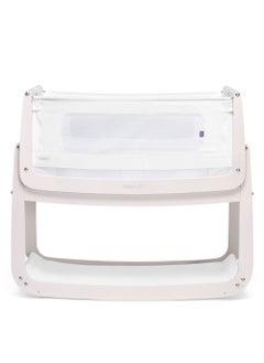 Buy SnuzPod4 Bedside Crib - Rose White 100 x 95 x 49 Cm Includes 3D Breathable Mattress in UAE