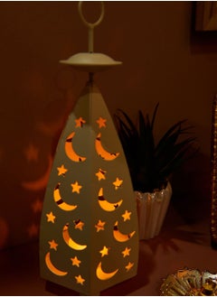 Buy White Moon Candle Holder in UAE