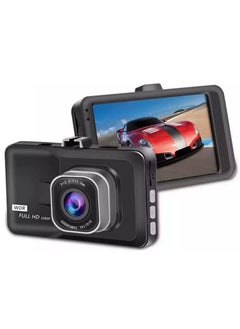 Buy Dash Cam Car DVR Ultra Wide Angle Lens Camera HD 1080P Night Vision G-Sensor High Speed Transmission LCD Video Recorder Extremely Wide Angle of 170 Degrees, 1080P Full HD in UAE