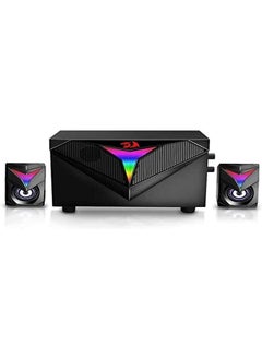 اشتري Redragon GS700 Toccata RGB 2.1 سماعات مضخم صوت للألعاب - Aux 3.5 مم محيطي ستيريو - مكبرات صوت بصوت جهير ثقيل للكمبيوتر الشخصي في الامارات