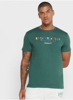 Buy Logo Crew Neck T-Shirt in Saudi Arabia