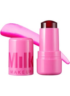 Buy MILK MAKEUP Cooling Water Jelly Tint Lip + Cheek Blush Stain (Burst - Poppy Pink) .17 oz / 5 g in UAE