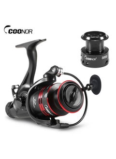 اشتري Spinning Fishing Reel 4000/5000/6000 9+1BB Nylon Metal High-speed Lightweight for Stream Trout Bass Double Unloading Force Fishing Wheel في الامارات