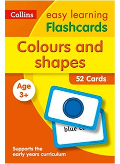 Buy Colours and Shapes Flashcards: Prepare for Preschool with easy home learning (Collins Easy Learning in UAE