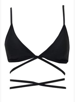 Buy Woman Regular Fit Swimwear Bikini Top in UAE
