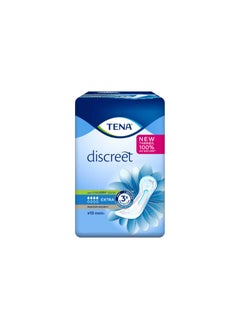 Buy TENA Discreet Extra Incontinence Pads for Bladder Weakness 10pk in UAE