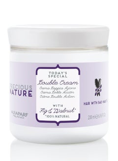 Buy Precious Nature cream double effect (mask & leave in) with fig and walnut for intensive hair care 200ml in UAE