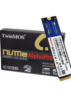 Buy TwinMOS 512GB AlphaPro NVMe M.2 2280 New SSD in Egypt