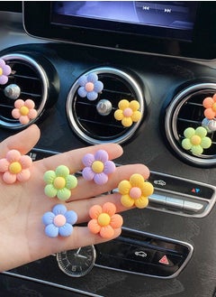 Buy 6pcs Car Air Freshener Clips, Car Fragrance, Daisy Car Accessories, Car Vent Decoration, Creative Automotive Products in UAE