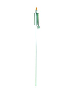 اشتري Sturdy Stainless Steel Cylinder Garden Torch Silver 115 cm GF-101 في السعودية