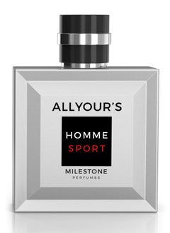 Buy All Your's Homme Sport Eau de Parfum For Men - 100ml( Allure Homme Sport by Chanel ) in Egypt