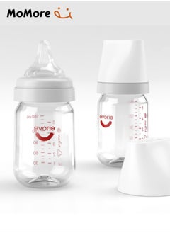 Buy Anti-Colic Tritan Wide Neck Baby Feeding Bottle, 160ml, 0M+ in UAE