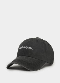 Buy Embroidered Slogan Cap in Saudi Arabia