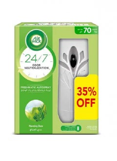 Buy Air Wick Air Freshener Freshmatic Automatic Mist Spray Kit with 250ml Refill Morning Dew Air Freshener in Saudi Arabia