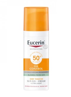Buy Oil Control Sun Gel-Cream Ultra Light SPF 50+ Dry Touch 50ml in Saudi Arabia