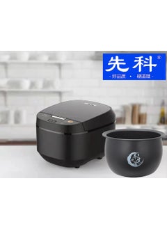 اشتري Xianke Electric Rice Cooker 5L Intelligent Reservation Timing Heating Electric Rice Cooker Home Gift Sold Multifunctional Electric Rice Black hot (plated ball) في الامارات