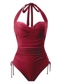 Buy One-piece Bikini For Women Red in UAE