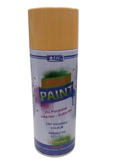 Buy Spray Paint All Purpose Interior-Exterior 400Ml Beige in UAE