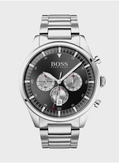 Buy Round Steel Strap Analog Watch in UAE