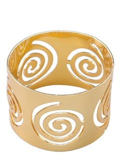 Buy Napkin Rings Set of 12 (Gold) in Egypt