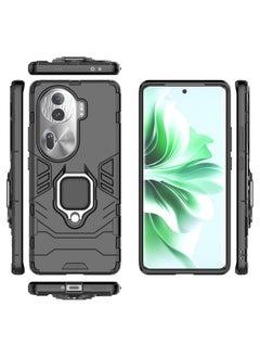 Buy Phone Case for Oppo Reno11 Pro Magnetic Car Mount Bracket Shell Cover in Saudi Arabia