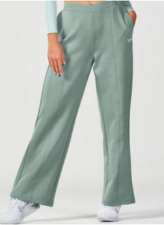 Buy Wrap Waistband Straight Pants in UAE