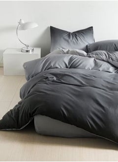 Buy Various King/Queen/Single Size Duvet Cover Set,Ombré Dark Grey Bedding set in UAE