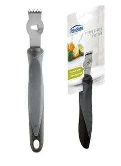 Buy Stainless Steel Stress Less Citrus Zester-Black,Silver in UAE