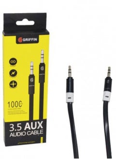 اشتري 3.5 AUX Audio Cable 100Cm Compatible With All Devices في مصر