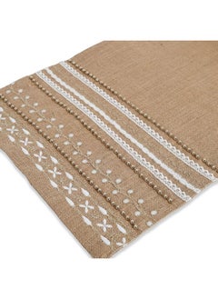 اشتري Erin Table Runner, Natural - 35X180 Cm في الامارات