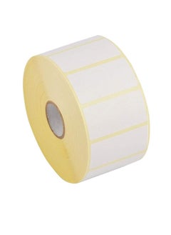 اشتري 10 Rolls - 50mm x 25mm Barcode Label Sticker Direct Thermal 1000 Labels Per Roll في الامارات