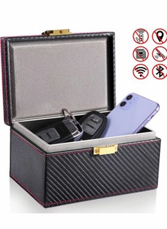 اشتري Faraday Box, Car Key Fob Protector, Keyless Entry Safe Protector RFID Anti-Theft Signal Blocking Cages في الامارات