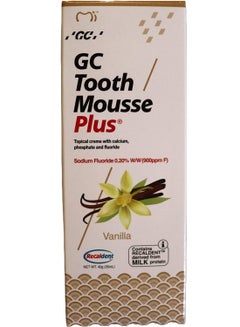 Buy Recaldent Gc Tooth Mousse Plus Vanila 40g/35ml in UAE