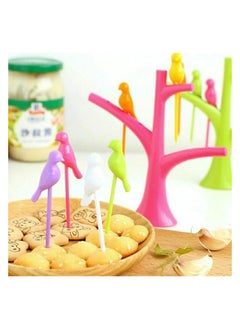 Buy Birdie Fruit Fork Set - 6 Pcs in Egypt