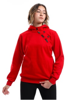 Buy Women Closed Hoodie With Front Pocket in Egypt