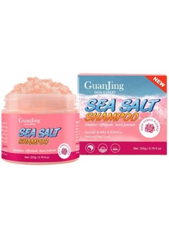 Buy shampoo Exfoliating with sea salt, rose and ginger extract 200g in UAE