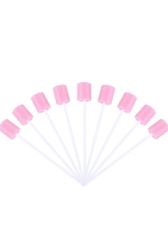 Buy 100PCS Disposable Mouth Swabs Sponge Unflavored Sterile Oral Dental Swabsticks for Cleaning in Saudi Arabia