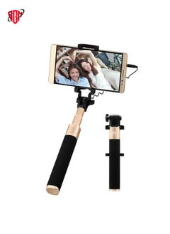 اشتري الأصلي Huawei AF11 الهاتف المحمول السيطرة على الأسلاك المحمولة Mini Telescopic Fiolding Selfie Stick في الامارات