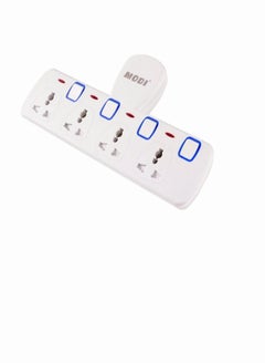 Buy Multi Plug Power Extension Adapter 4 Way Universal Wall Uk 3 Pin Socket For Home Office And Kitchen in UAE