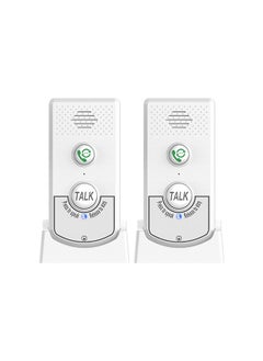 Buy 2 Pack Intercoms Wireless for Home Voice Bidirectional Caller Home Ultra Long Distance Portable Wireless Voice Interphone in UAE