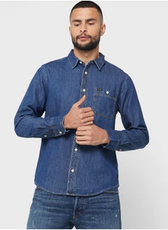 Buy Essential Slim Fit Shirt in UAE