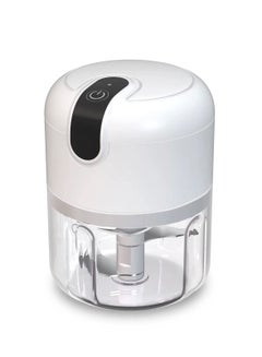 Electric Mini Garlic Chopper,Mini Food Chopper, Portable Electric Garlic  Grinder with USB Charging for Onion, Carrot, Meat, Baby Food, Vegetable 