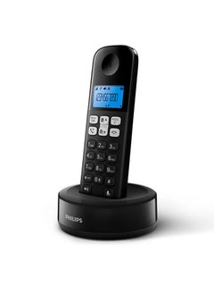 Buy Cordless Phone D1611 - Non Slip Grip  (Black Color) in Egypt