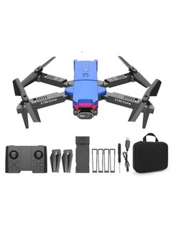 اشتري طائرة بدون طيار بكاميرا WiFi FPV 4K | F190 طائرة بدون طيار صغيرة قابلة للطي | كاميرا Daul 4K HD FPV بدون طيار | عدسة قابلة للتعديل 180 درجة | هدايا ألعاب هليكوبتر كوادكوبتر قابلة للطي في الامارات