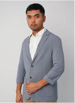 Buy Men’s Summer Blazer – Pale Blue in UAE