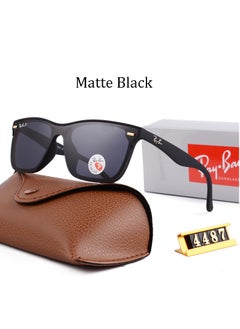 اشتري Ray-Ban Classic Pilot Polarized Lens Sunglasses Black Framed with Grey Lenses في السعودية